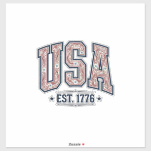 Vintage USA Est 1776 Patriotic Engraving Shirt_1