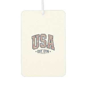 Vintage USA Est 1776 Patriotic Engraving Shirt_1 Car Air Freshener