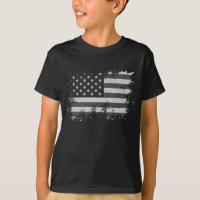 Vintage USA Flag Distressed 4th Of July Patriotic
