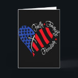 Vintage Usa Flag Faith Family Freedom Patriotic Ch Card<br><div class="desc">Vintage Usa Flag Faith Family Freedom Patriotic Christian</div>