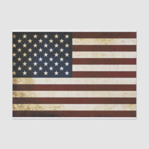 Vintage USA Flag Tissue Paper