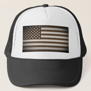 Vintage USA Flag Trucker Hat