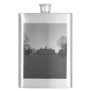 Vintage USA Mount Vernon George Washington house Hip Flask