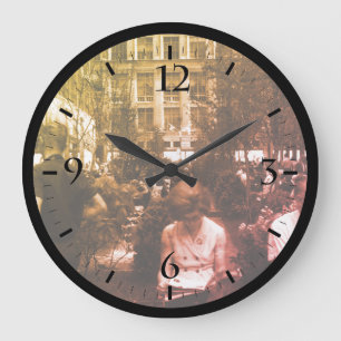 Vintage USA New York Rockefeller Centre Case-Mate Large Clock