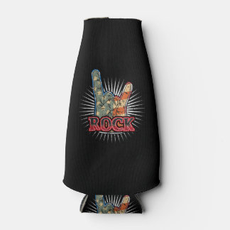 Vintage USA Rock - Band Concert Poster 70s 80s Bottle Cooler