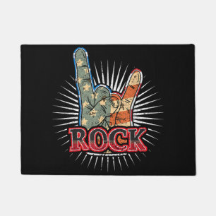 Vintage USA Rock - Band Concert Poster 70s 80s Doormat