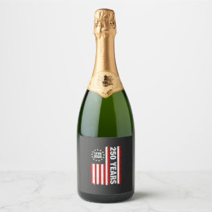 Vintage USA Semiquincentennial 250th Anniversary Sparkling Wine Label