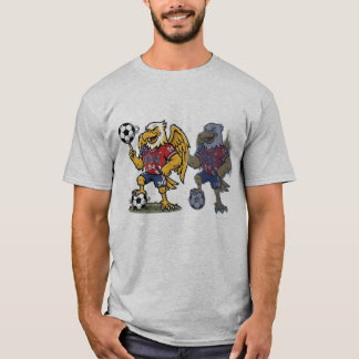 Vintage USA Soccer Eagle Mascot 94 T-Shirt
