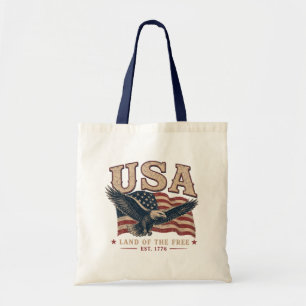 Vintage USA Tote Bag