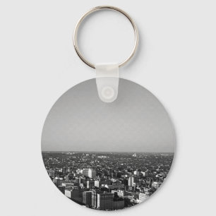 Vintage USA Washington city overview Key Ring