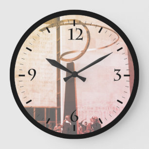 Vintage USA Washington History Technology Museum C Large Clock