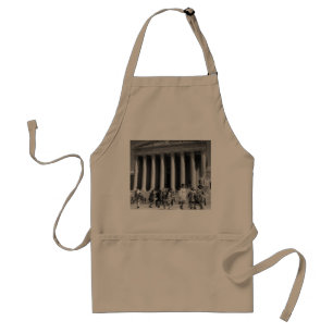 Vintage USA Washington Memorial Lincoln Standard Apron