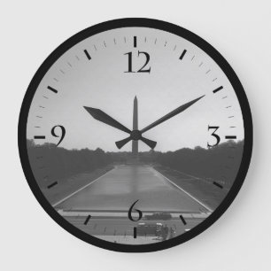 Vintage USA Washington Monument Case-Mate iPhone C Large Clock