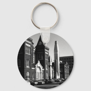 Vintage USA Washington National Air Space Museum Key Ring