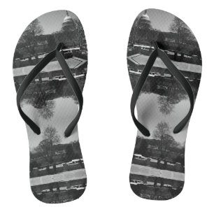 Vintage USA Washington The Capitol street Business Jandals