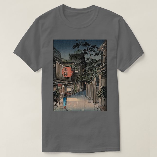 Vintage Ushigome Kagurazaka T-Shirt (Design Front)