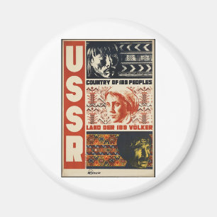 Vintage USSR Magnet