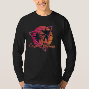 Vintage Vacation Caribbean Sea Travel Beach Cayman T-Shirt