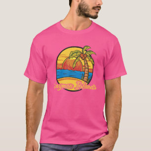 Vintage Vacation Caribbean Sea Travel Beach Cayman T-Shirt