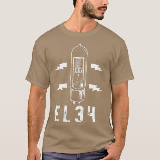 Vintage Vacuum Tube Analogue Radio Electronics gif T-Shirt