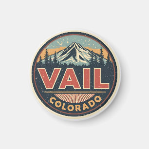 vintage Vail colorado outdoor cable car souvenirs  Magnet