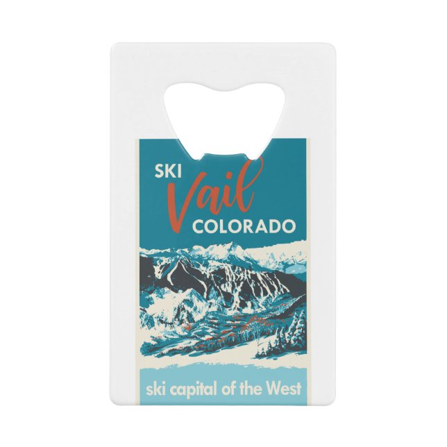Vintage Vail Ski Poster (Front)