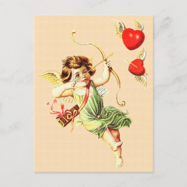 Vintage Valentine Card  (Front)