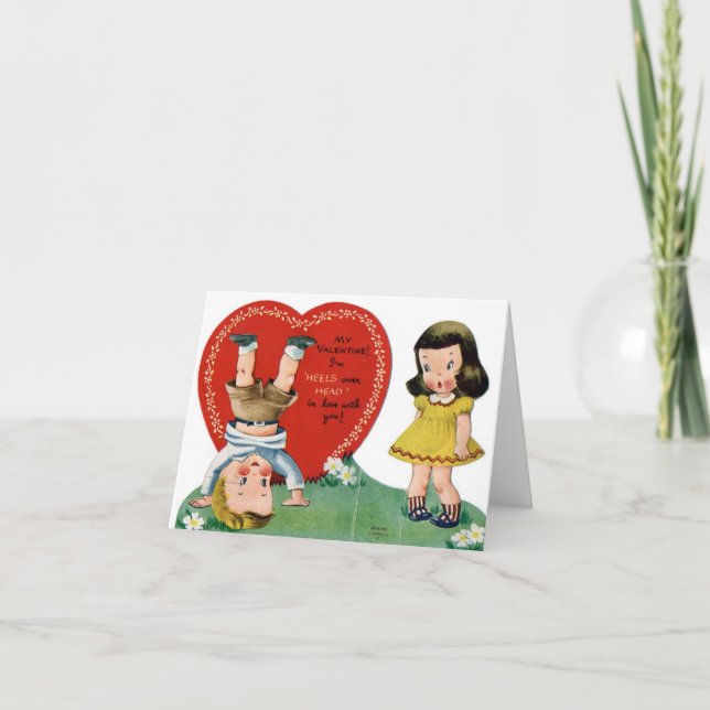 vintage valentine card (Front)