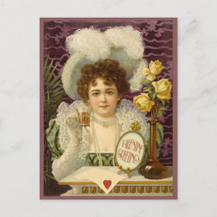 Vintage Valentine CC0348 Postcard