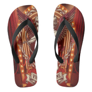 Vintage Valentine Day  Jandals