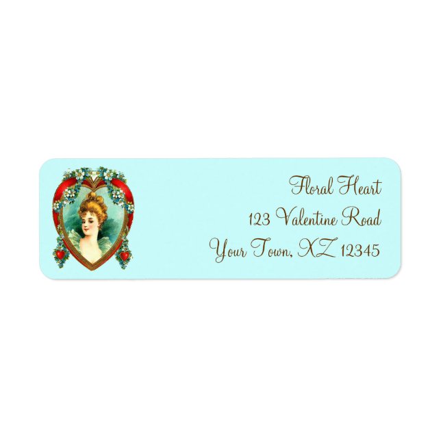 Vintage Valentine Heart (Front)