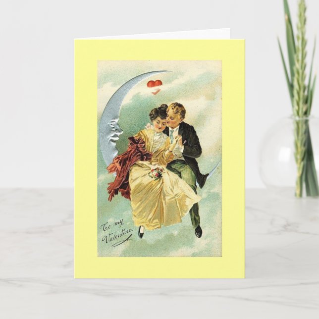 Vintage Valentine Holiday Card (Front)