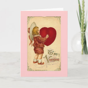 Vintage Valentine Holiday Card