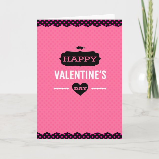 Vintage Valentine Holiday Card (Front)