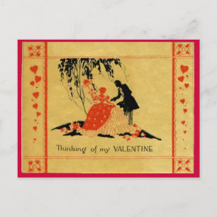 Vintage Valentine Holiday Postcard