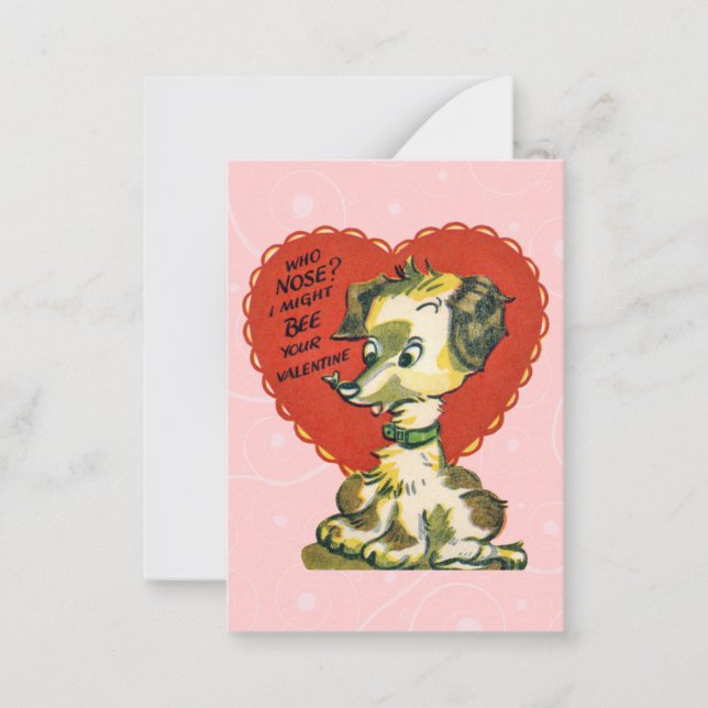 Vintage Valentine Kid Cards (Front)