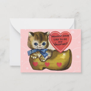 Vintage Valentine Kid Cards