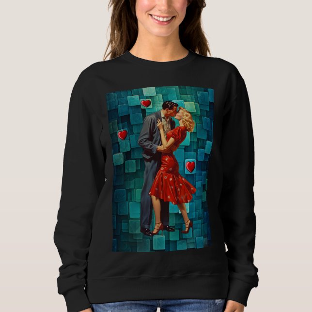 VINTAGE VALENTINE PASSION SWEATSHIRT (Front)