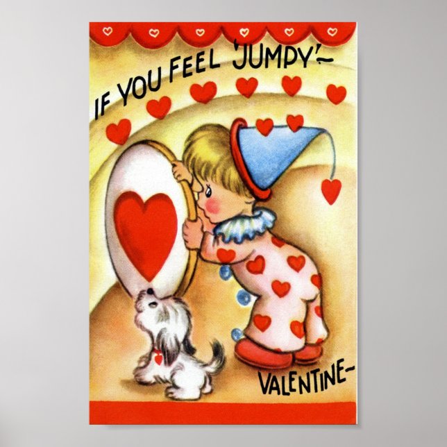 Vintage Valentine Poster (Front)