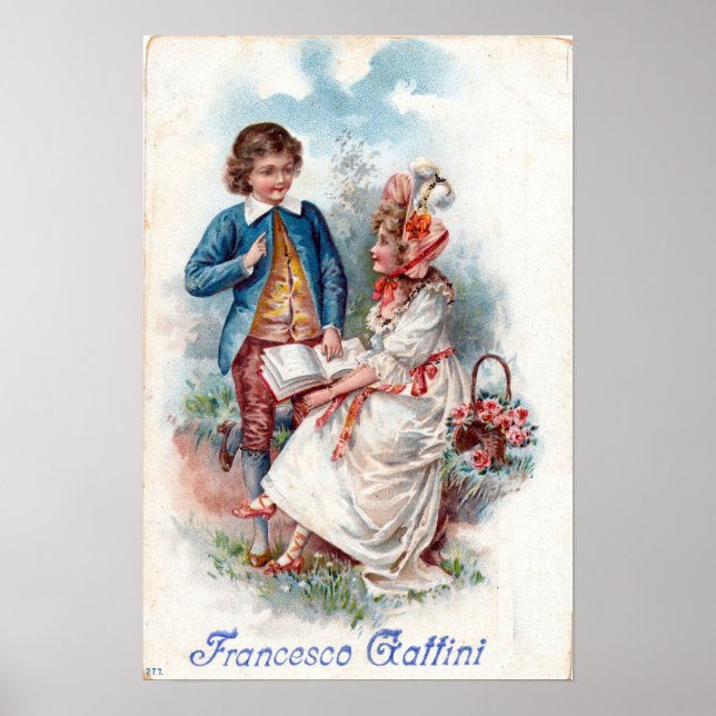 Vintage Valentine Poster (Front)