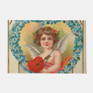 Vintage Valentine, Stecher Litho Company, ca. 1910 Doormat