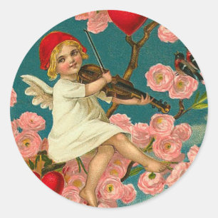 Vintage Valentine Stickers