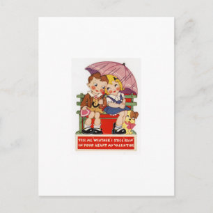vintage Valentine's Day card