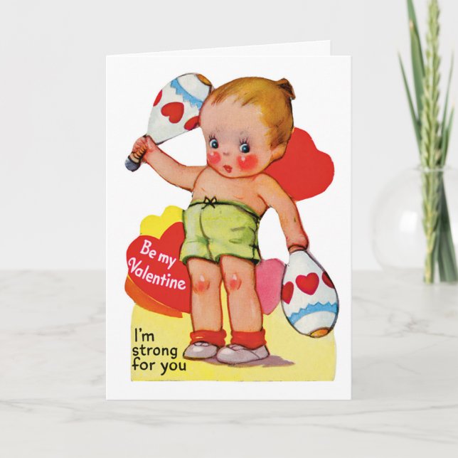 Vintage Valentine's Day Card (Front)