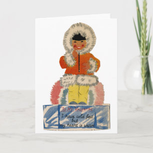 VINTAGE VALENTINE'S DAY CARD