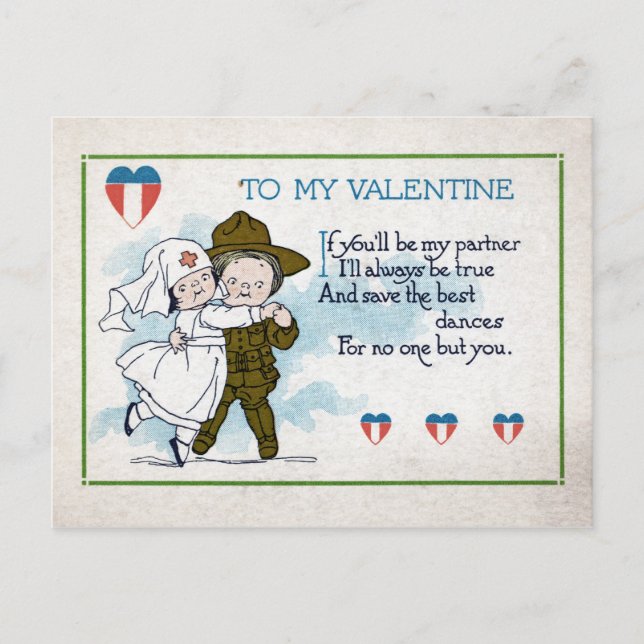 VINTAGE VALENTINE'S DAY CARD (Front)