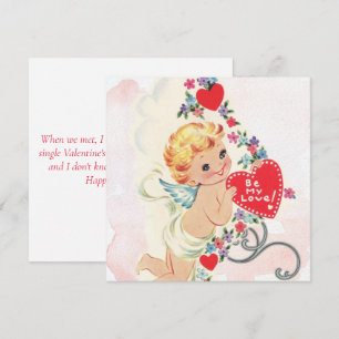 Vintage valentines day Card