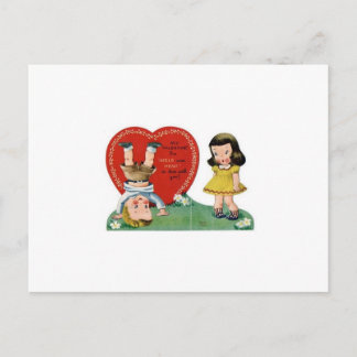 vintage Valentine's Day card