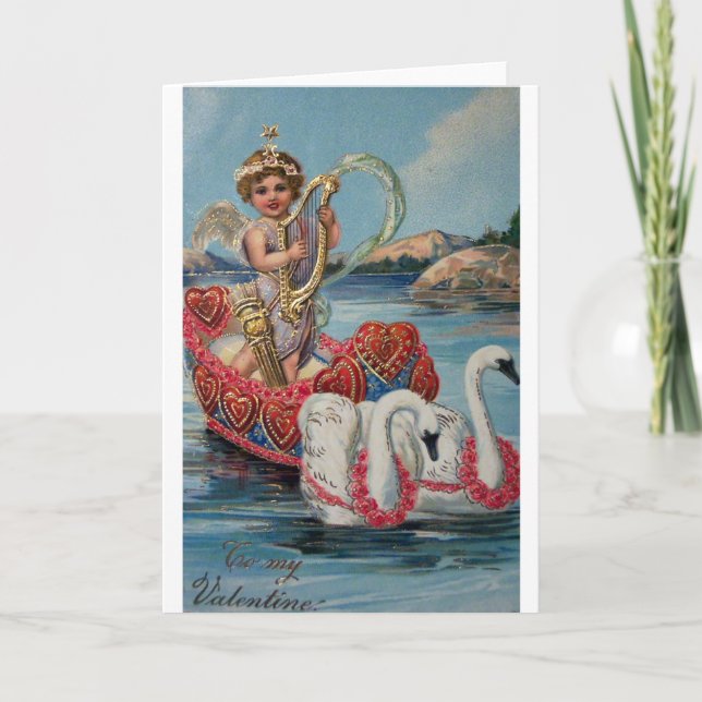 Vintage Valentine's Day Card Reproduction (Front)