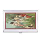 Vintage Valentine's Day Cherubs with Love Hearts